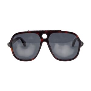 PHILIPP PLEIN SUNGLASSES Tortoise Shell Aviator Sunglasses